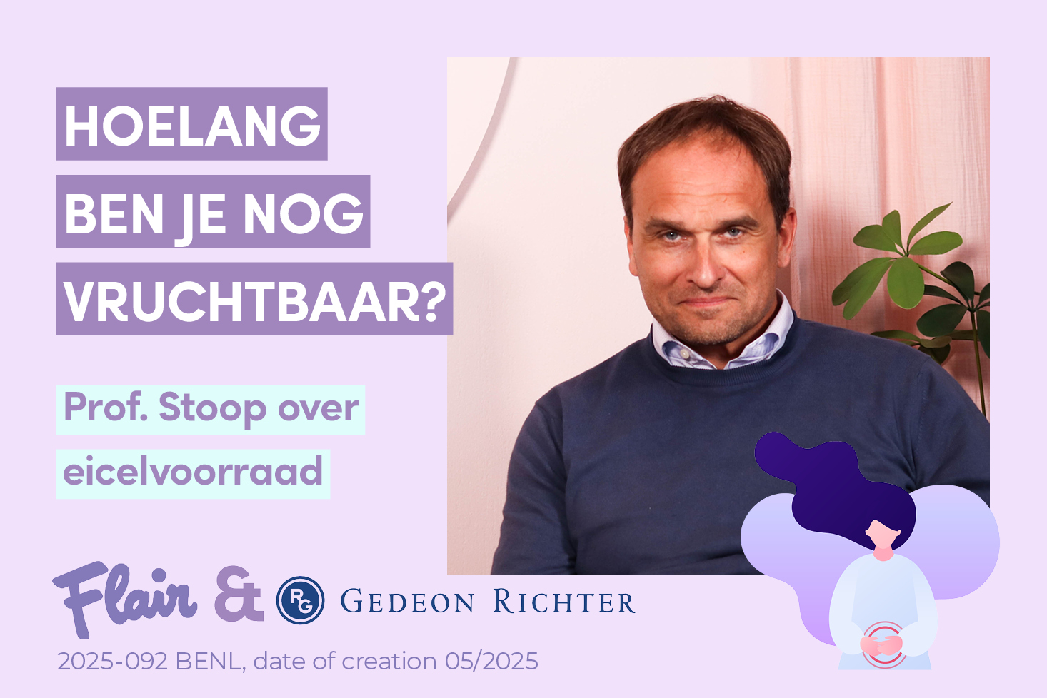 Podcast ‘De Onzichtbare Strijd’: Hoelang ben je nog vruchtbaar? Prof. Stoop over eicelvoorraad.